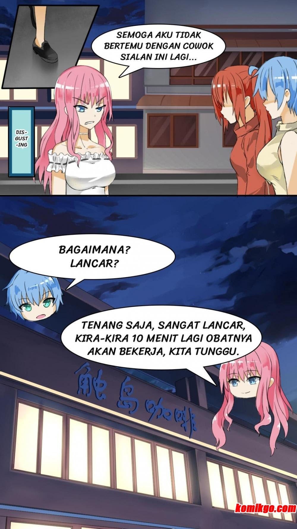 Halaman 11 dari The Boy in the All-Girls School Chapter 31