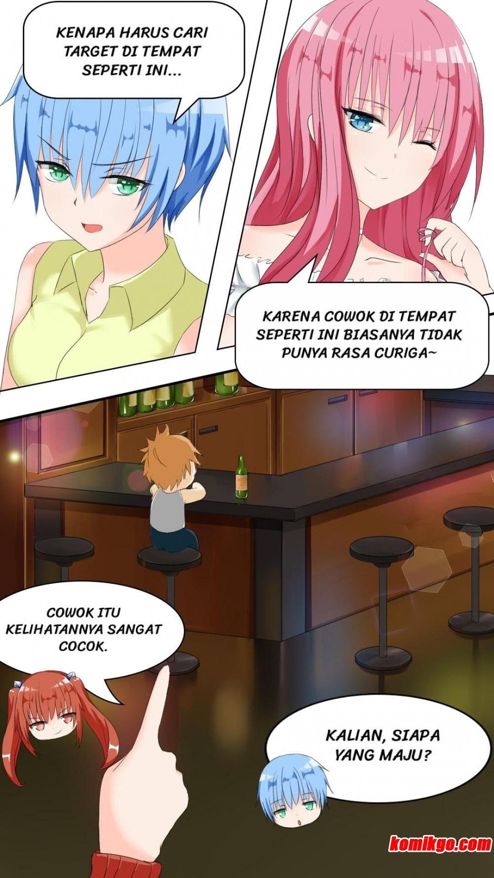 Halaman 3 dari The Boy in the All-Girls School Chapter 31