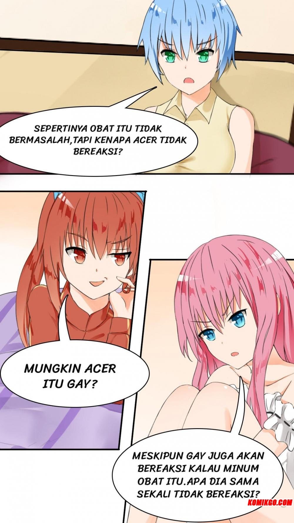 Halaman 10 dari The Boy in the All-Girls School Chapter 34
