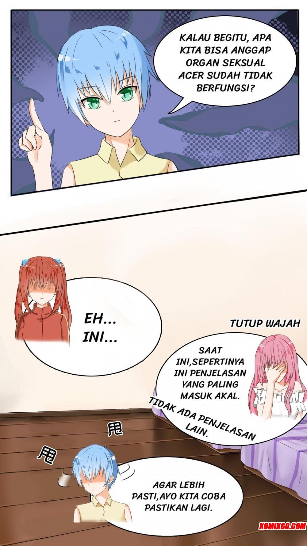 Halaman 11 dari The Boy in the All-Girls School Chapter 34