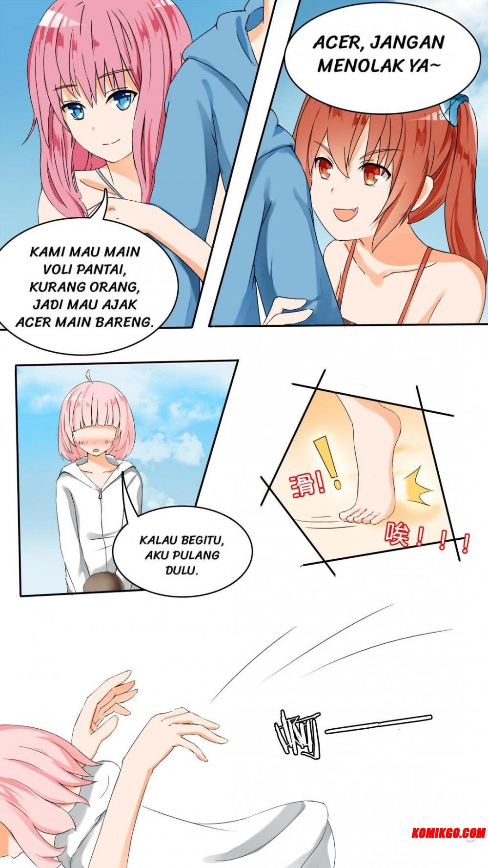 Halaman 10 dari The Boy in the All-Girls School Chapter 35