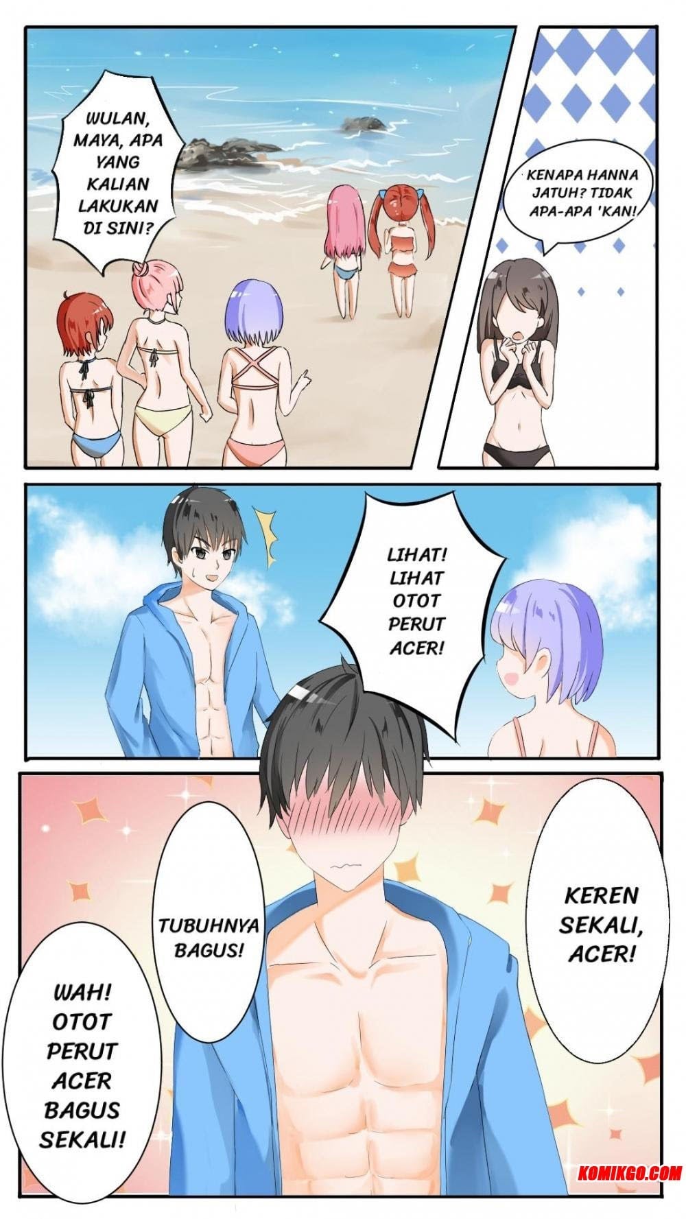 Halaman 2 dari The Boy in the All-Girls School Chapter 36
