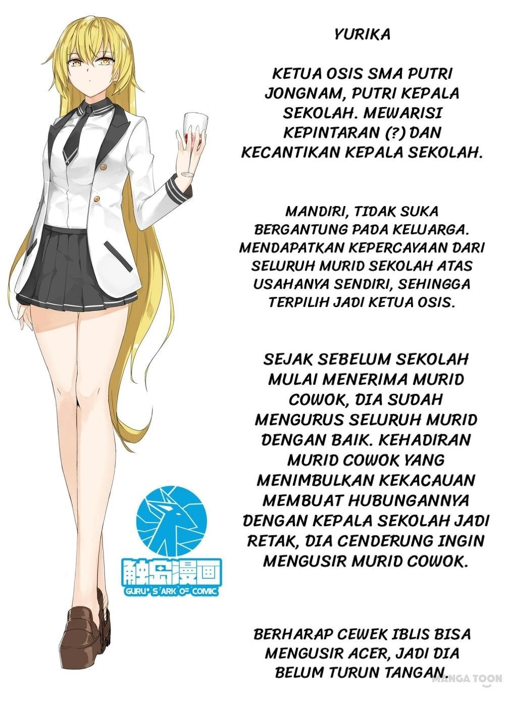 Halaman 11 dari The Boy in the All-Girls School Chapter 37