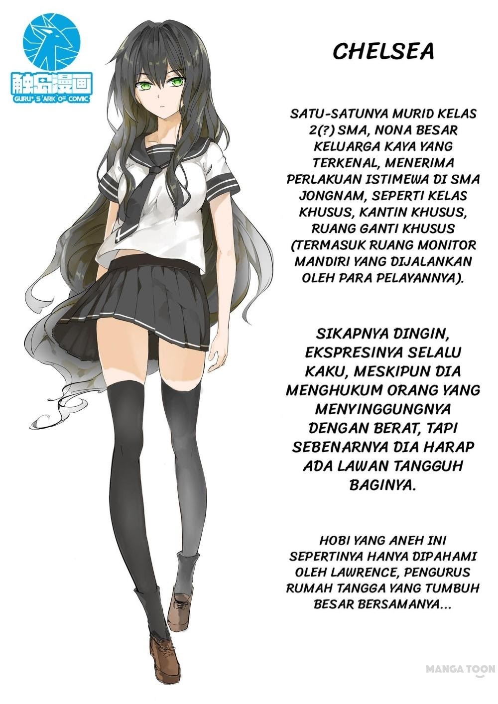 Halaman 8 dari The Boy in the All-Girls School Chapter 37