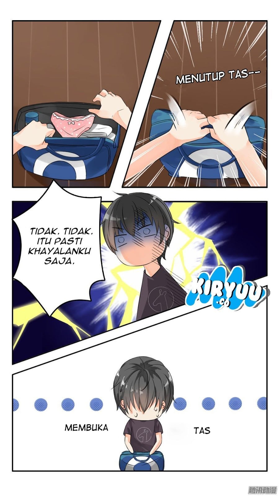 Halaman 12 dari The Boy in the All-Girls School Chapter 42