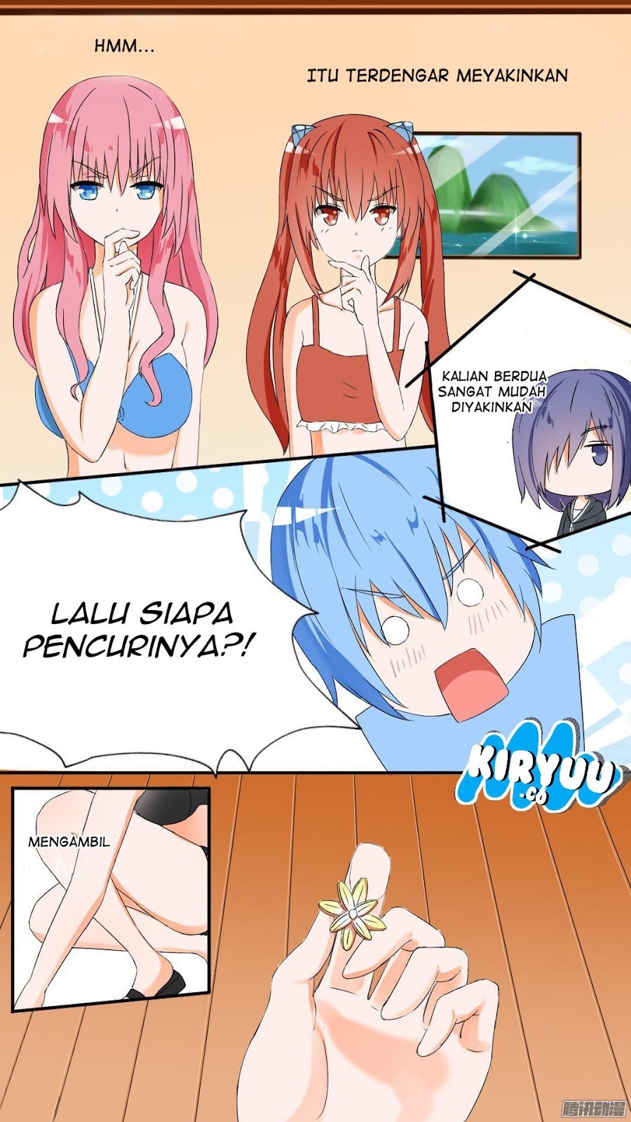 Halaman 10 dari The Boy in the All-Girls School Chapter 43