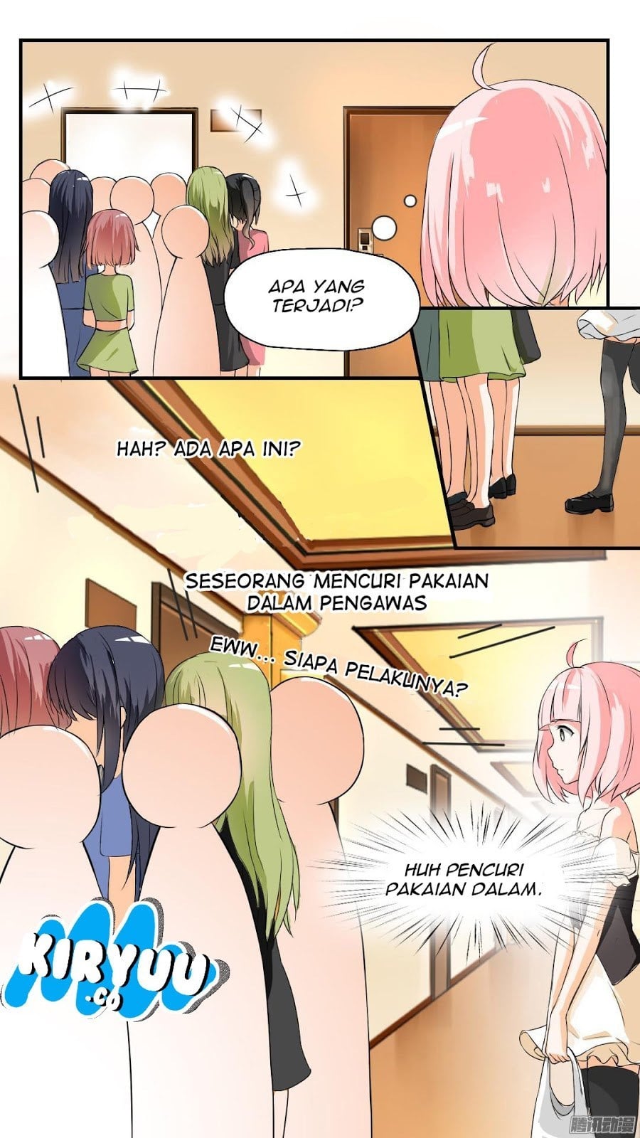 Halaman 3 dari The Boy in the All-Girls School Chapter 43