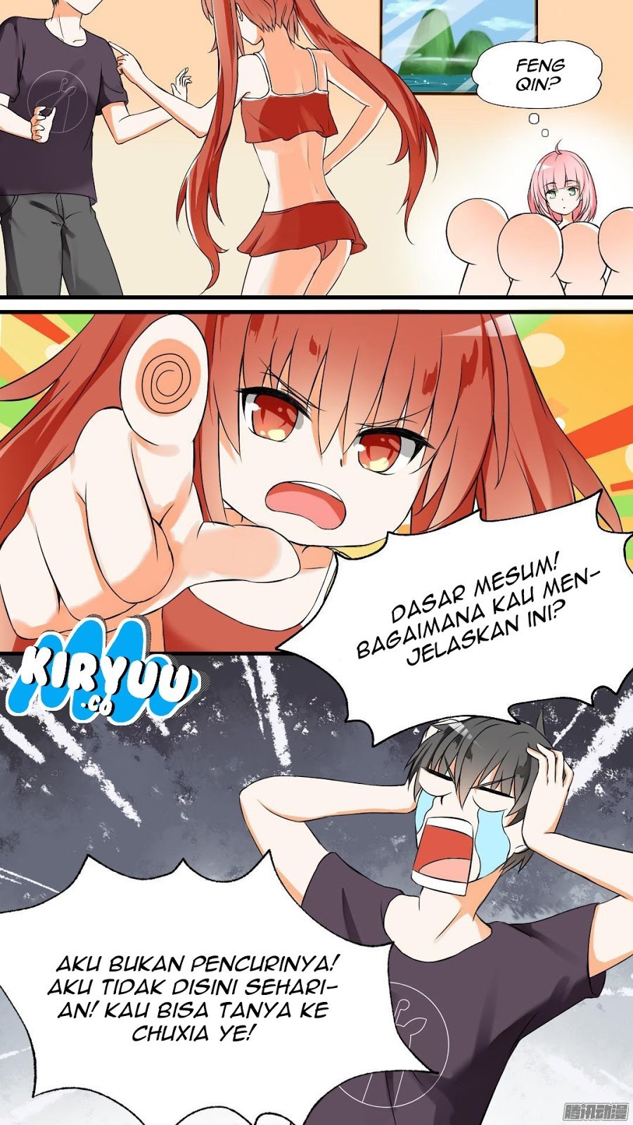 Halaman 4 dari The Boy in the All-Girls School Chapter 43