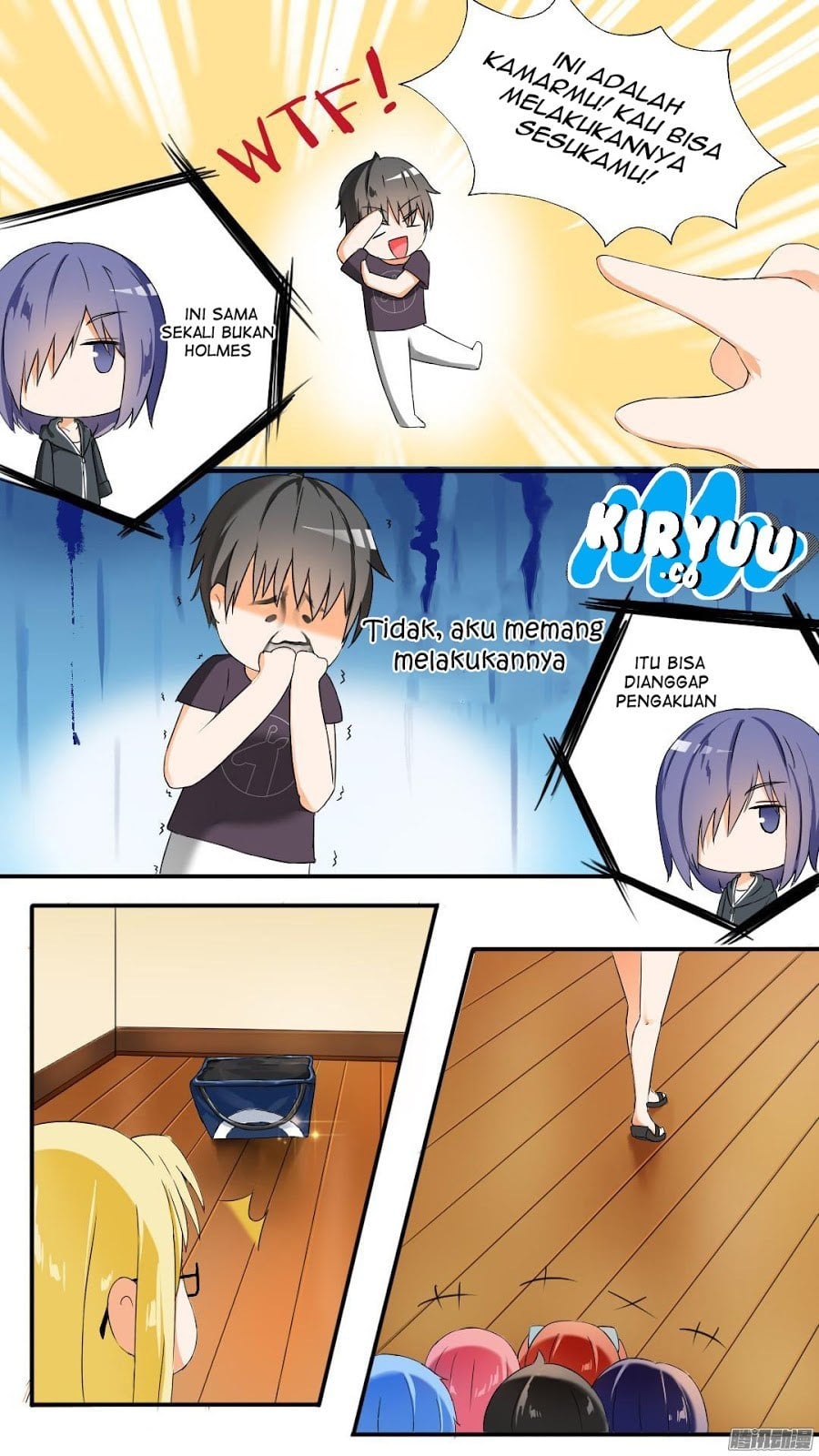 Halaman 8 dari The Boy in the All-Girls School Chapter 43