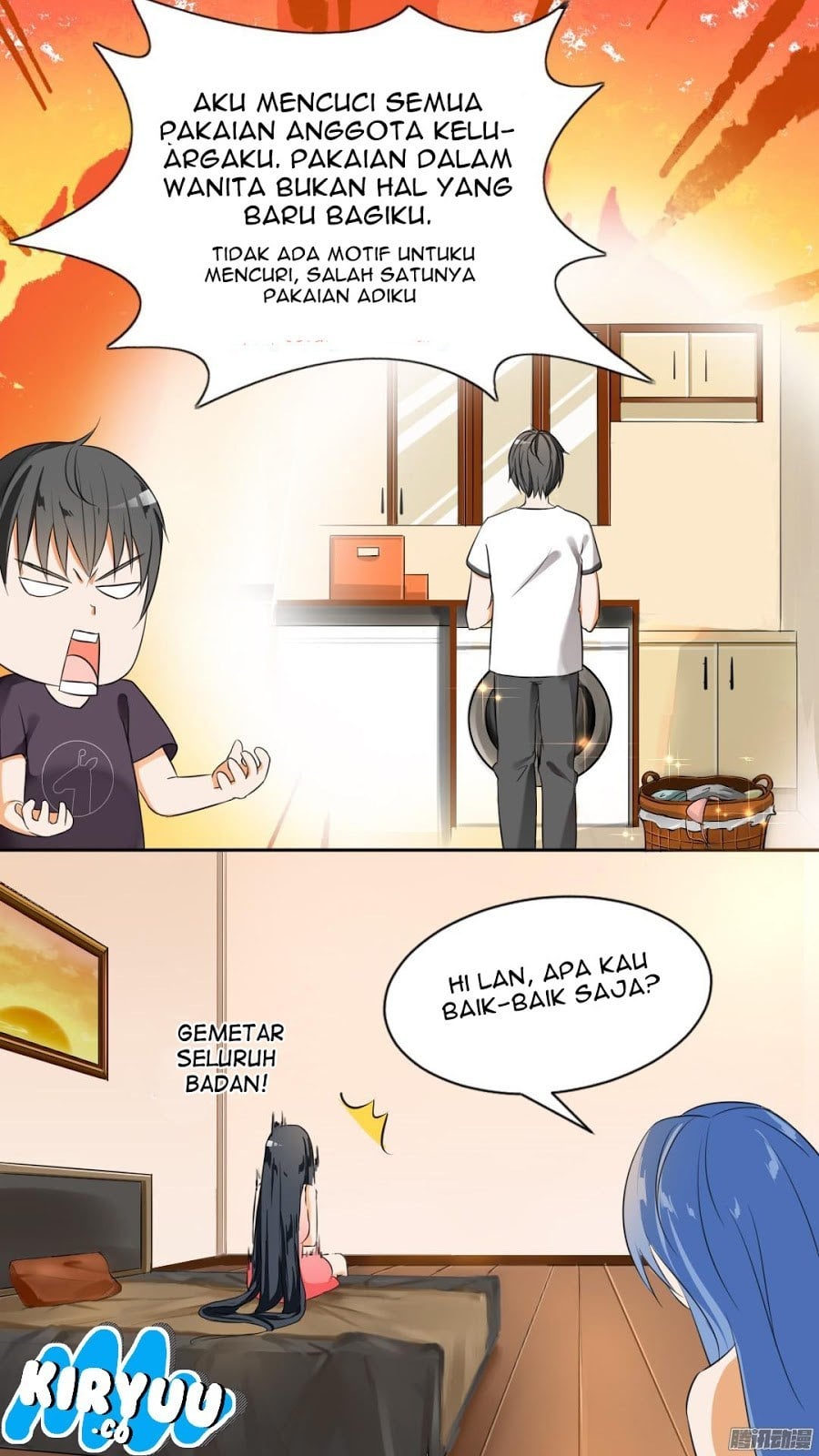 Halaman 9 dari The Boy in the All-Girls School Chapter 43