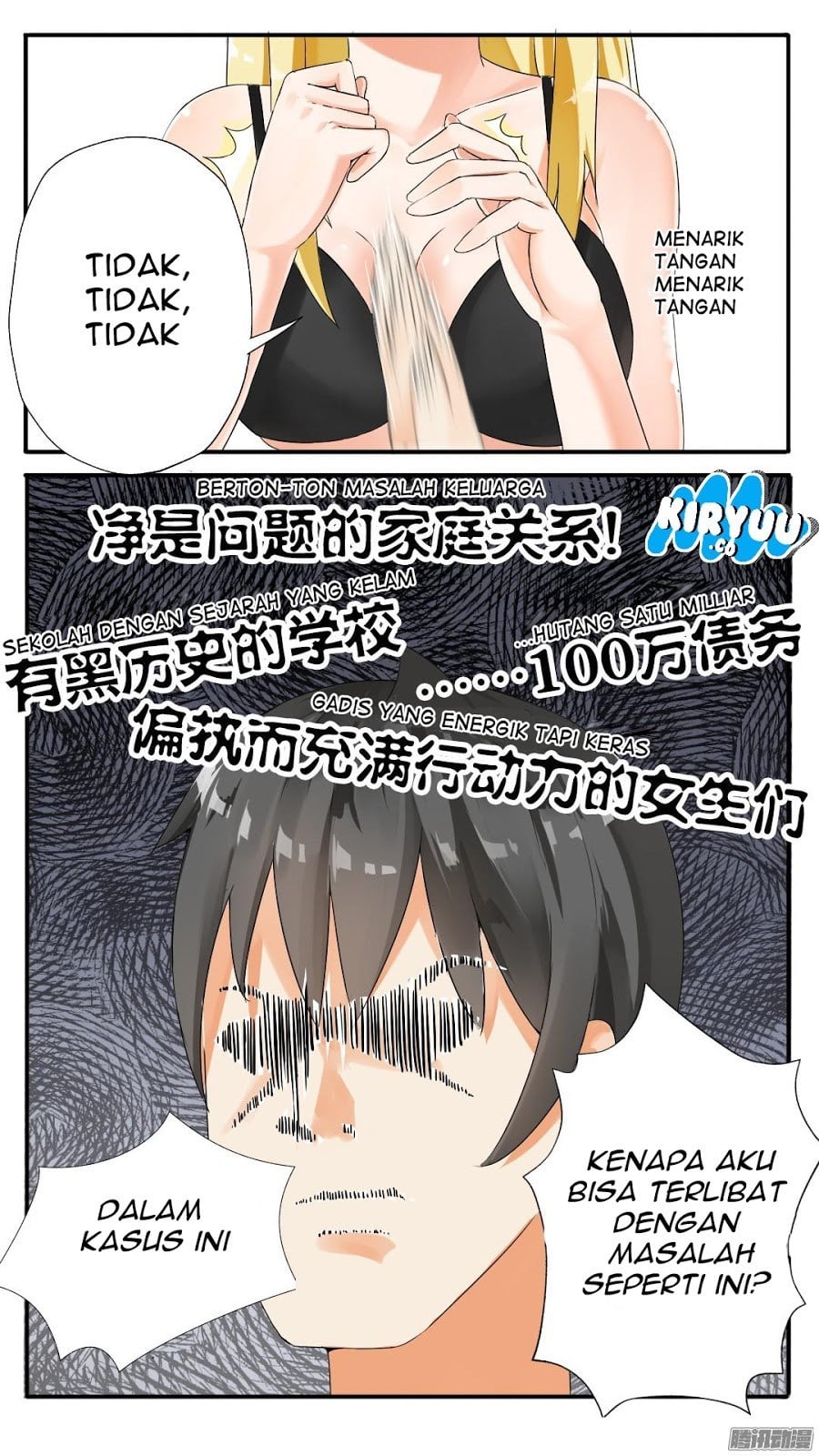 Halaman 11 dari The Boy in the All-Girls School Chapter 44