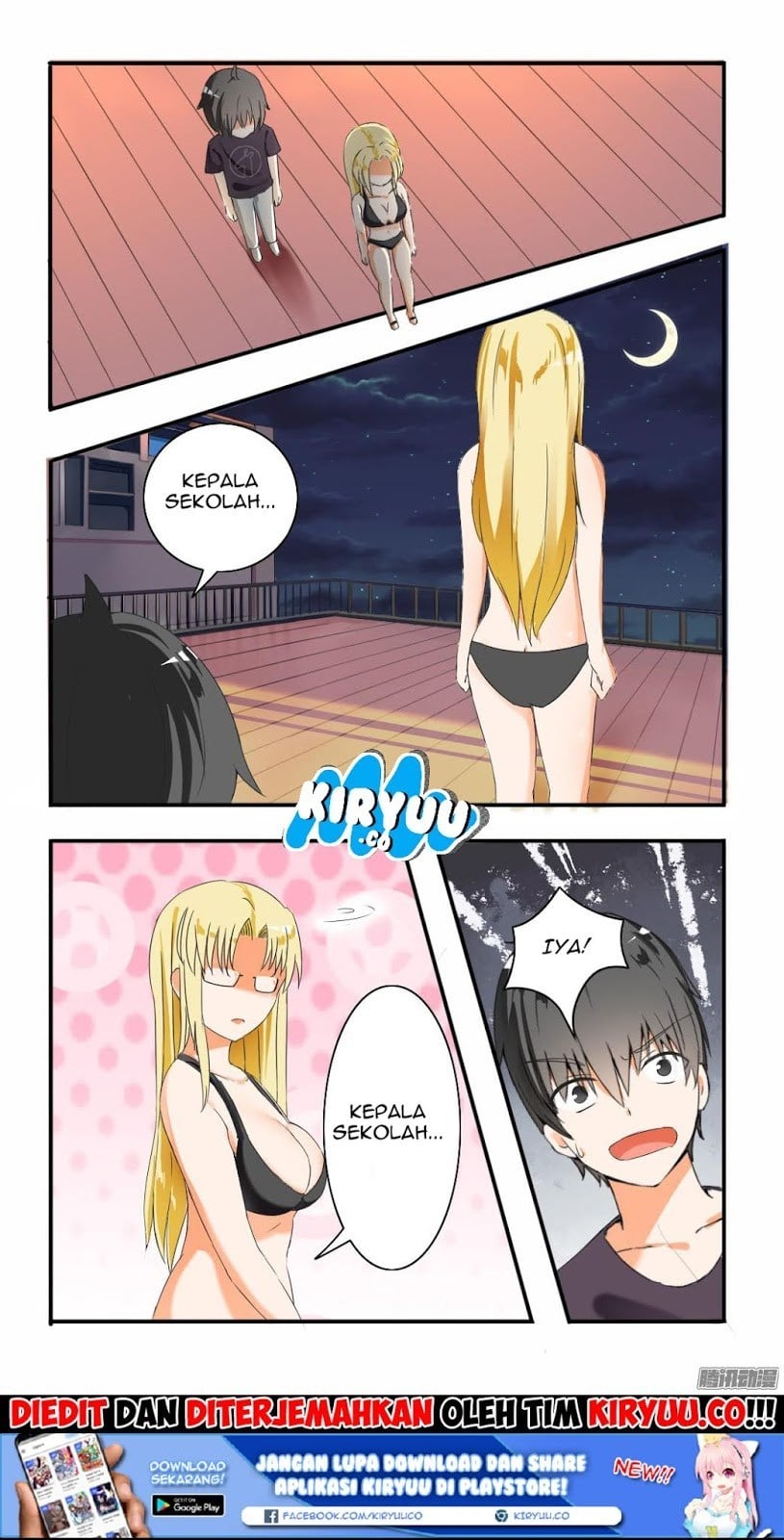 Halaman 3 dari The Boy in the All-Girls School Chapter 44