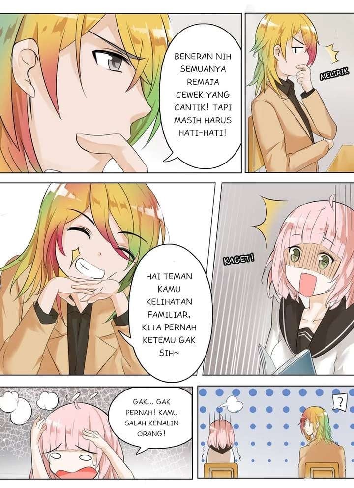 Halaman 4 dari The Boy in the All-Girls School Chapter 8