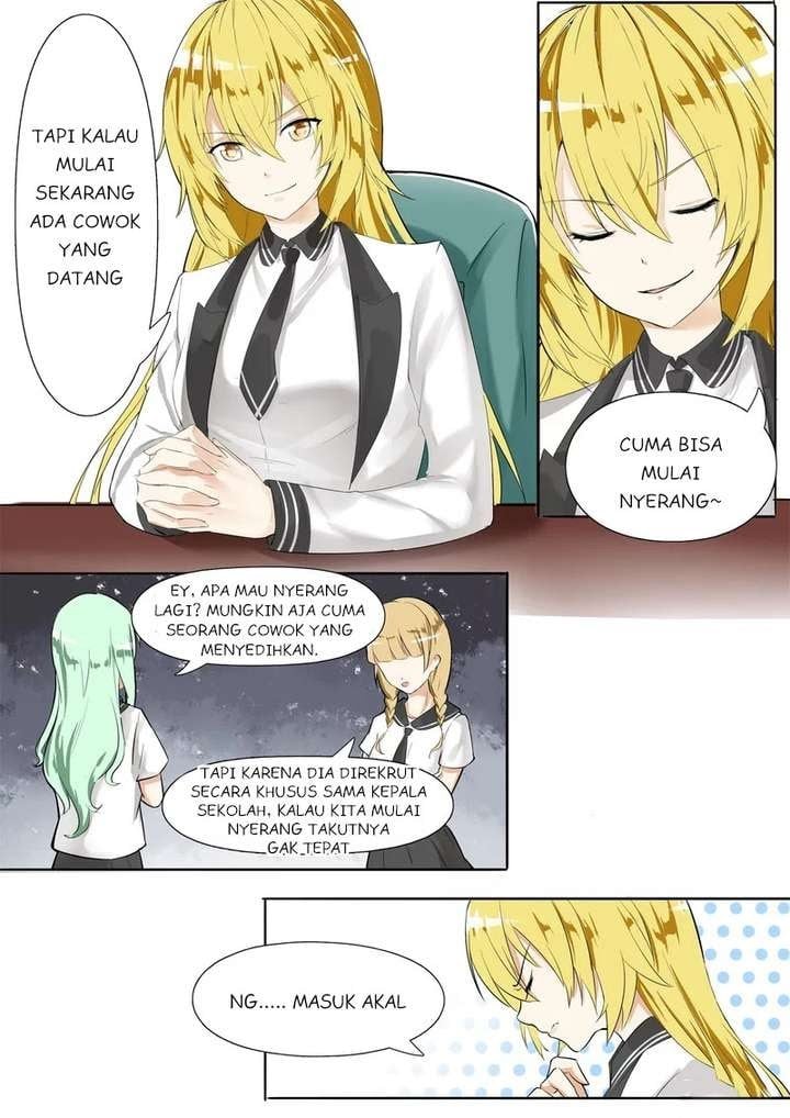 Halaman 7 dari The Boy in the All-Girls School Chapter 8
