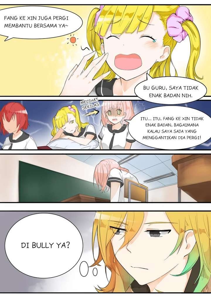 Halaman 2 dari The Boy in the All-Girls School Chapter 9