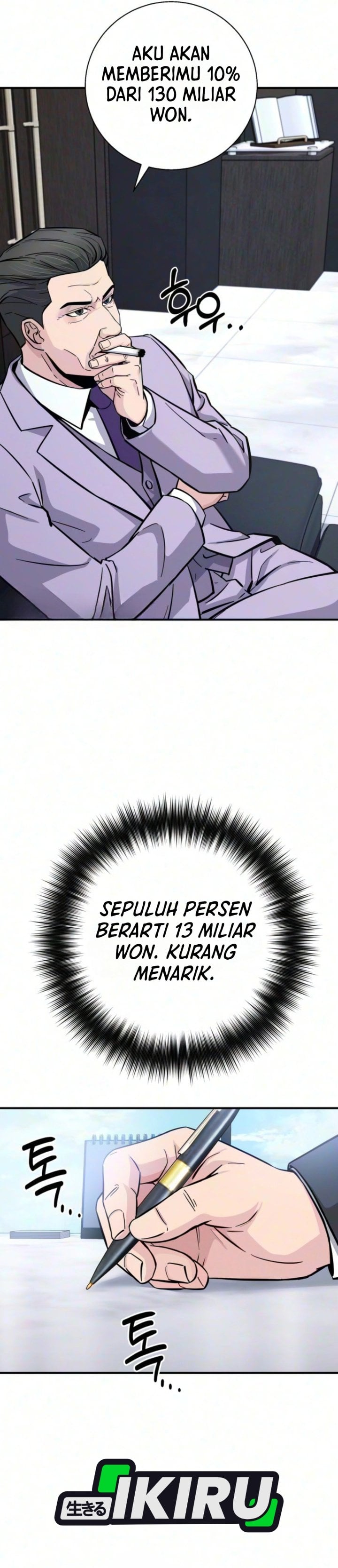 Halaman 37 dari The Chaebol Family's Genius Monster Chapter 11
