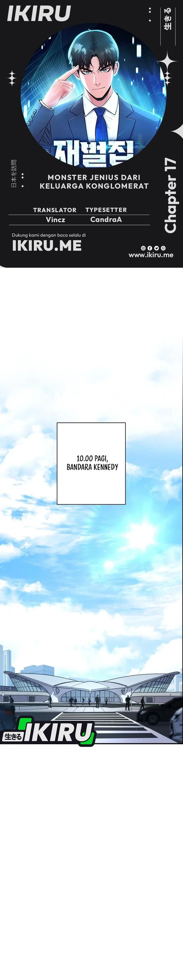 Halaman 1 dari The Chaebol Family's Genius Monster Chapter 17