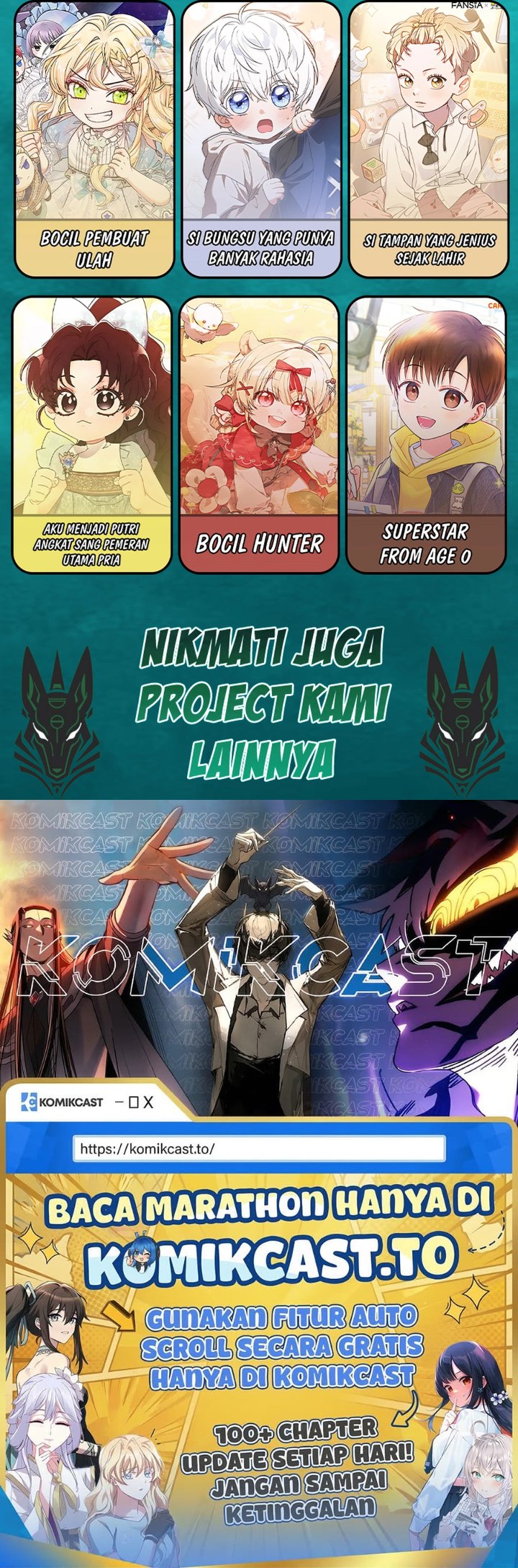 Halaman 61 dari The Chaebol Family's Genius Monster Chapter 6