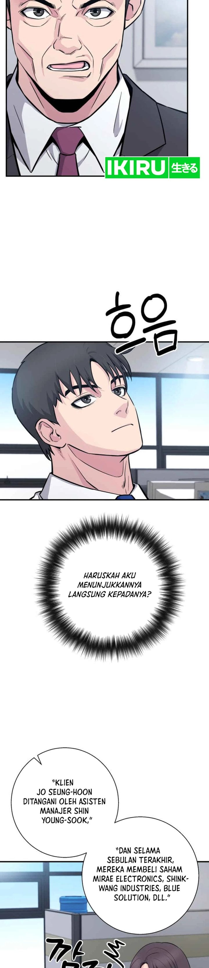 Halaman 28 dari The Chaebol Family's Genius Monster Chapter 9