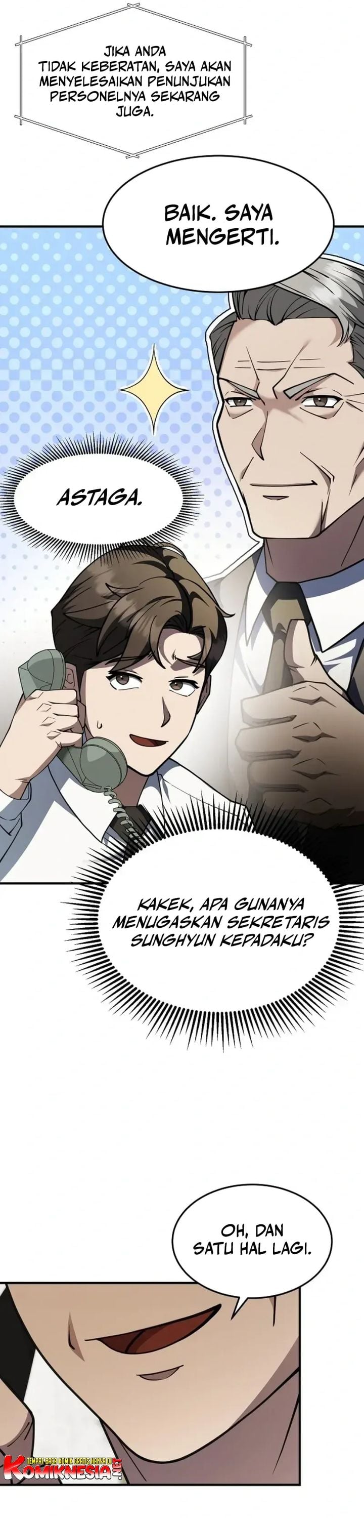 Halaman 46 dari The Chairman Who Just Wants to Slack Off Chapter 1