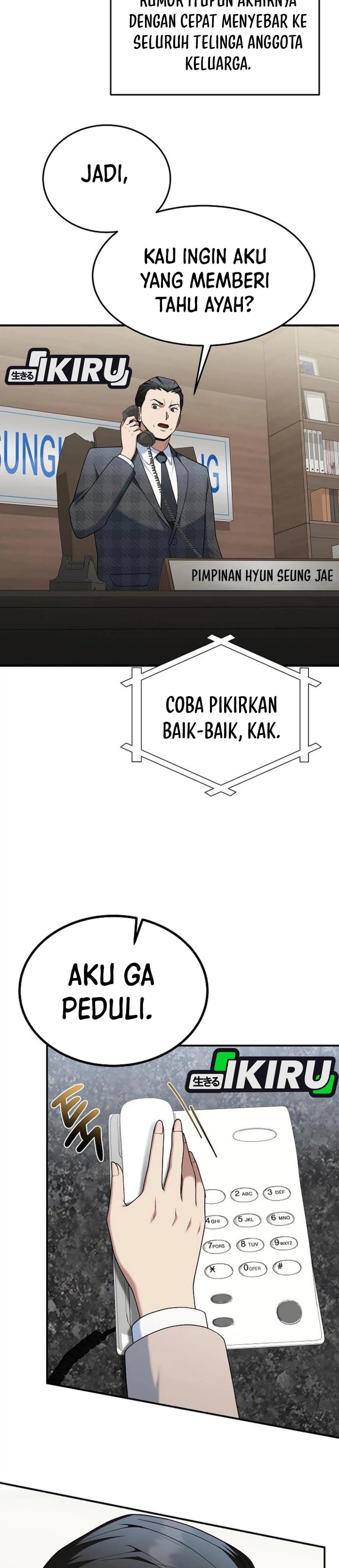 Halaman 21 dari The Chairman Who Just Wants to Slack Off Chapter 15