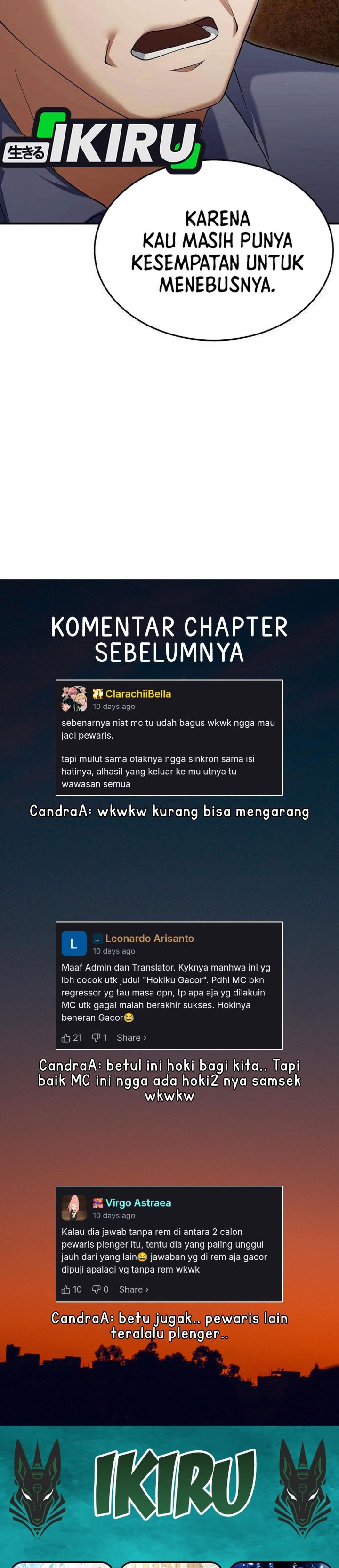 Halaman 33 dari The Chairman Who Just Wants to Slack Off Chapter 19