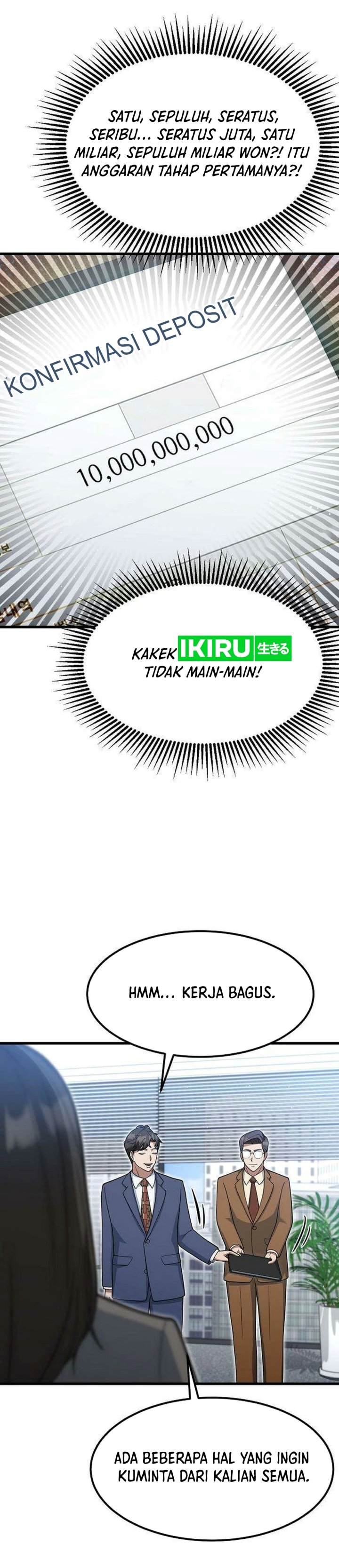 Halaman 34 dari The Chairman Who Just Wants to Slack Off Chapter 21