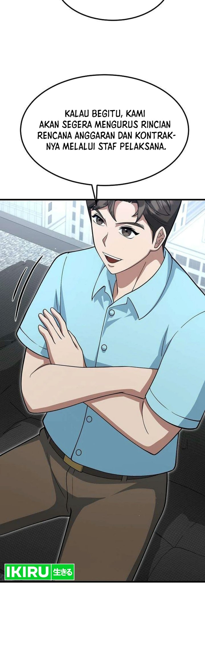 Halaman 4 dari The Chairman Who Just Wants to Slack Off Chapter 21