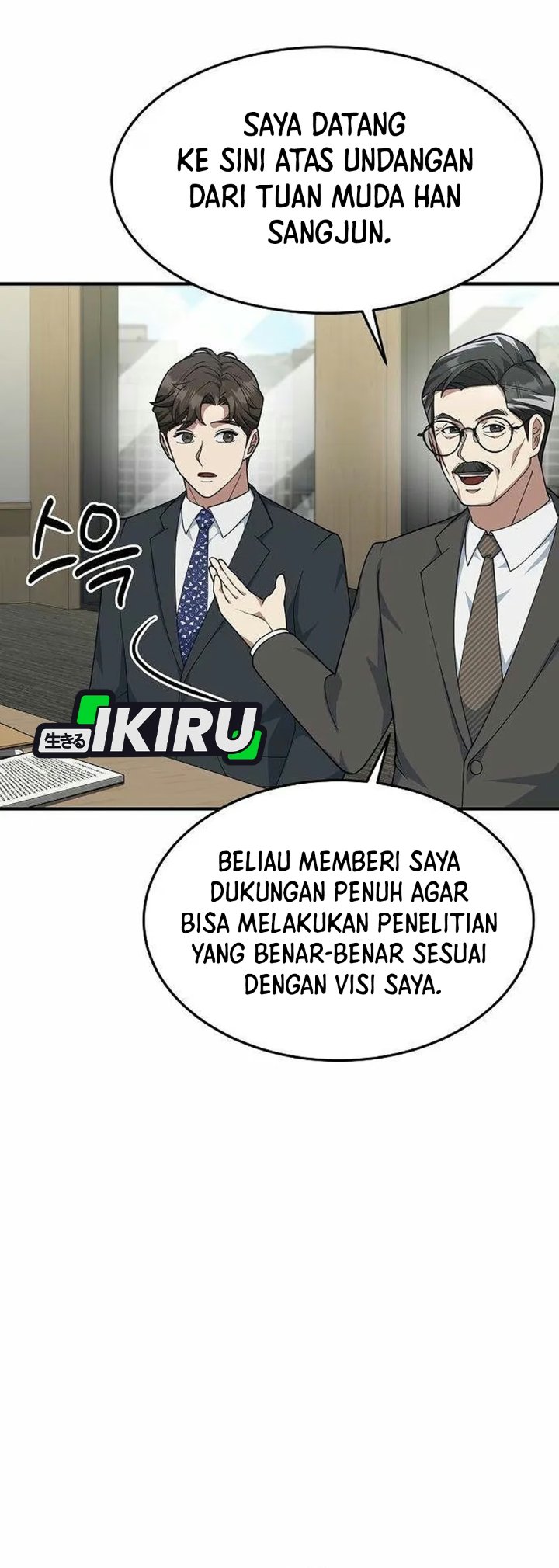 Halaman 27 dari The Chairman Who Just Wants to Slack Off Chapter 24