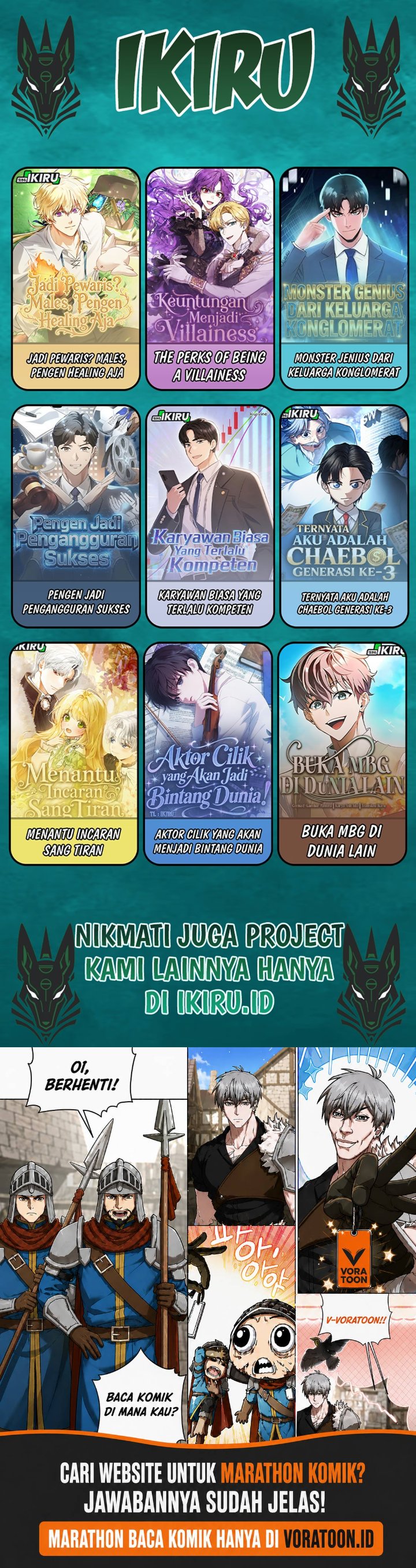 Halaman 45 dari The Chairman Who Just Wants to Slack Off Chapter 24