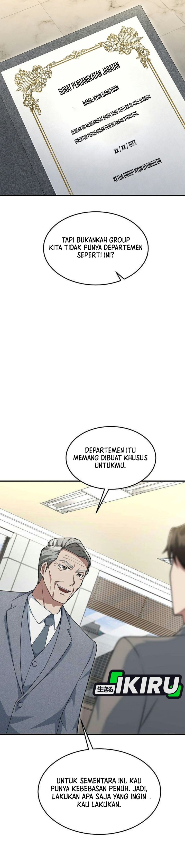 Halaman 3 dari The Chairman Who Just Wants to Slack Off Chapter 26