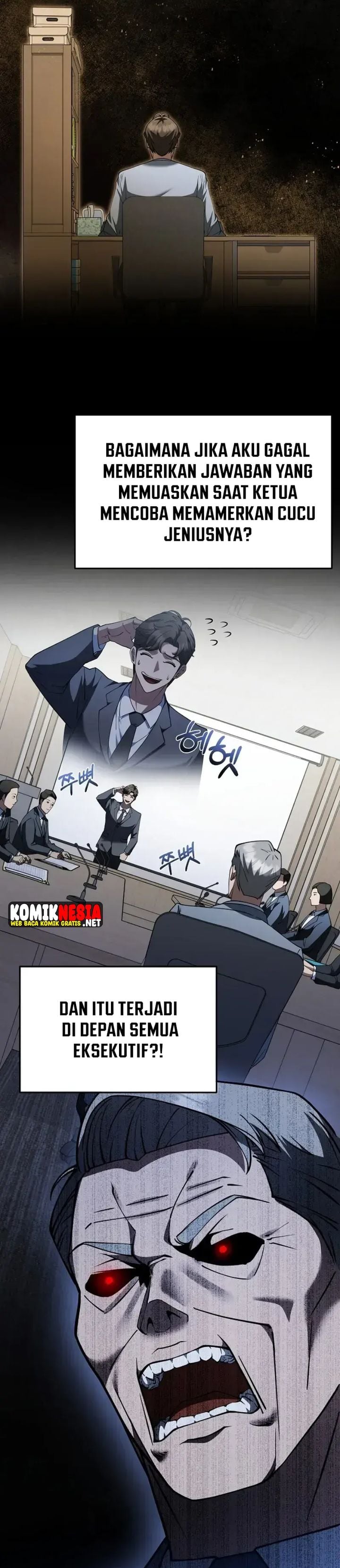 Halaman 19 dari The Chairman Who Just Wants to Slack Off Chapter 4