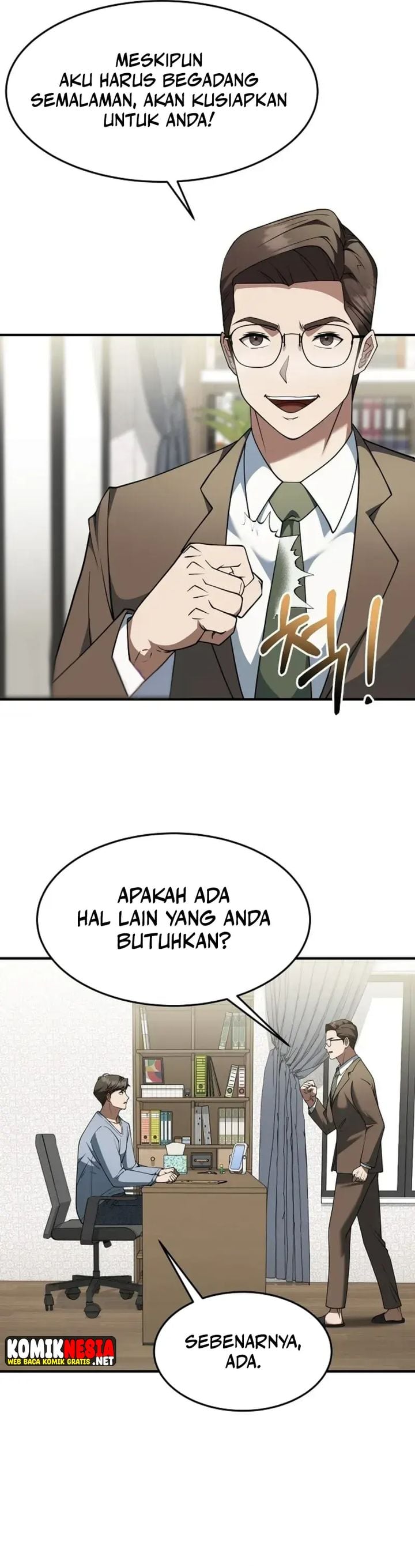 Halaman 21 dari The Chairman Who Just Wants to Slack Off Chapter 4
