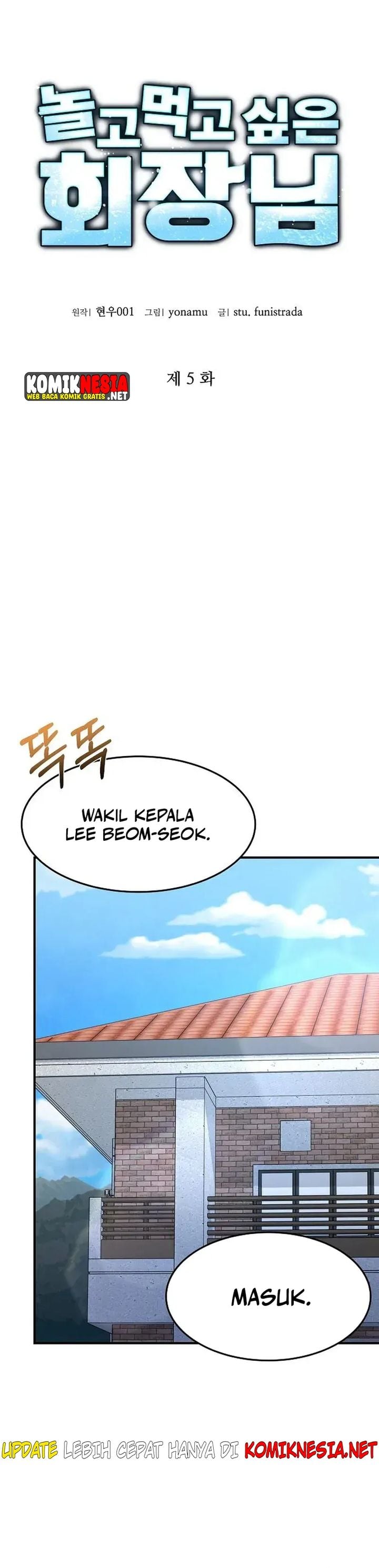 Halaman 4 dari The Chairman Who Just Wants to Slack Off Chapter 5