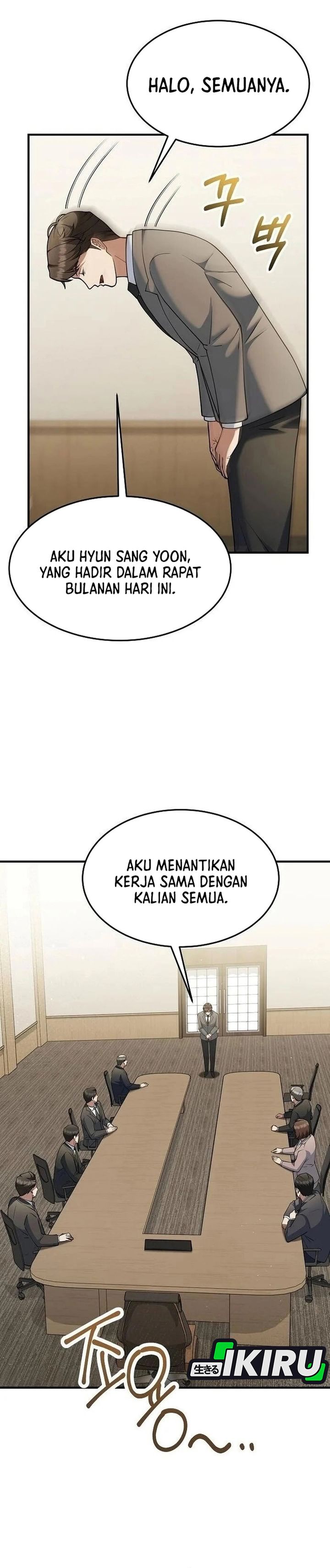 Halaman 2 dari The Chairman Who Just Wants to Slack Off Chapter 8