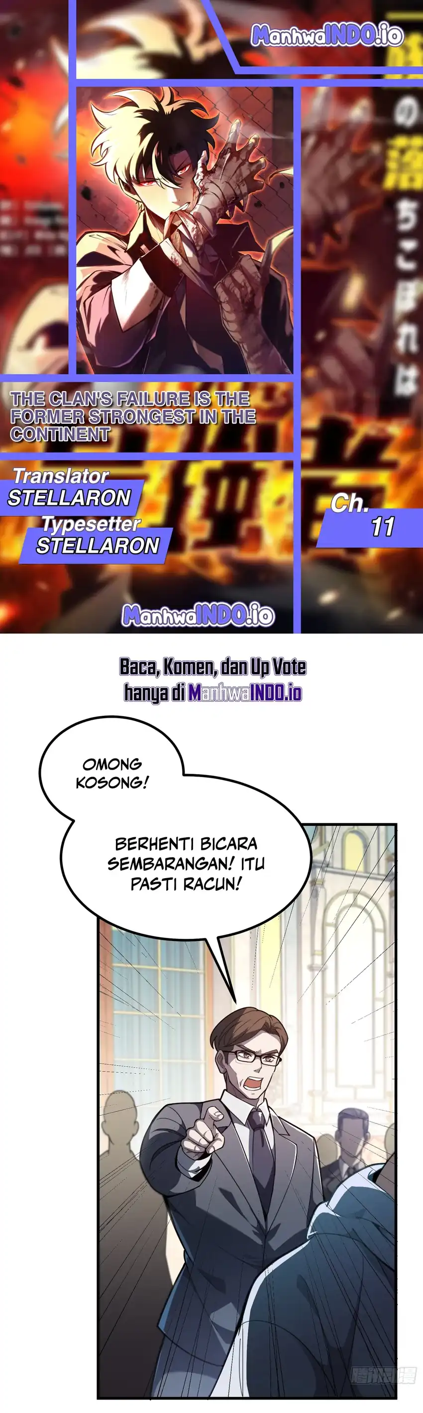 Halaman 1 dari The Clan’s Failure is the Former Strongest in the Continent Chapter 11