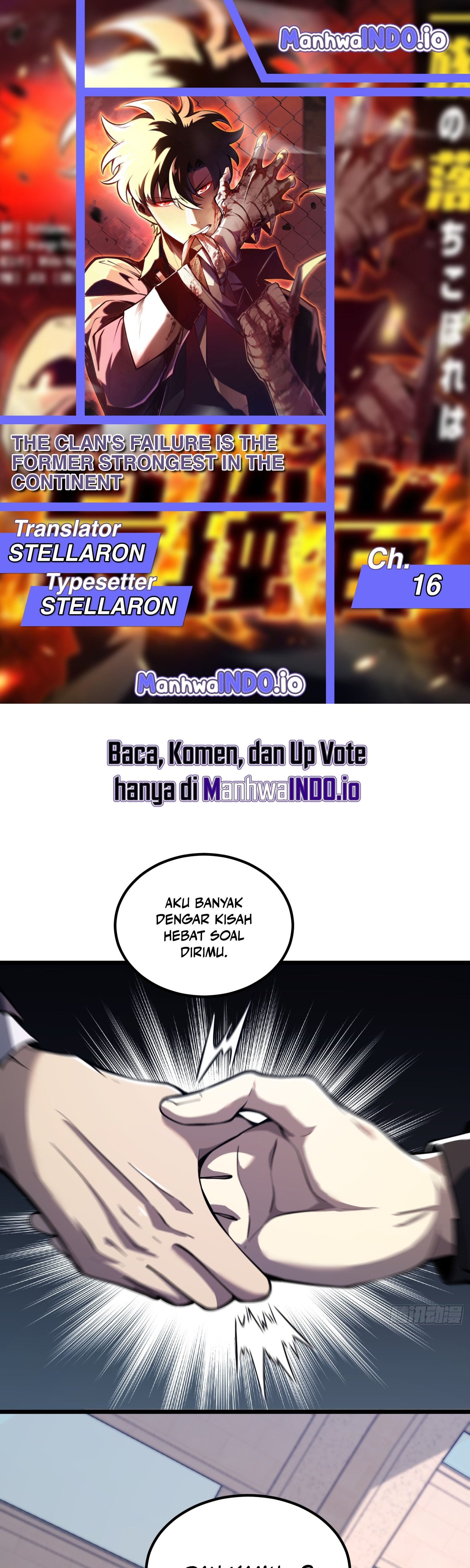 Halaman 1 dari The Clan’s Failure is the Former Strongest in the Continent Chapter 16