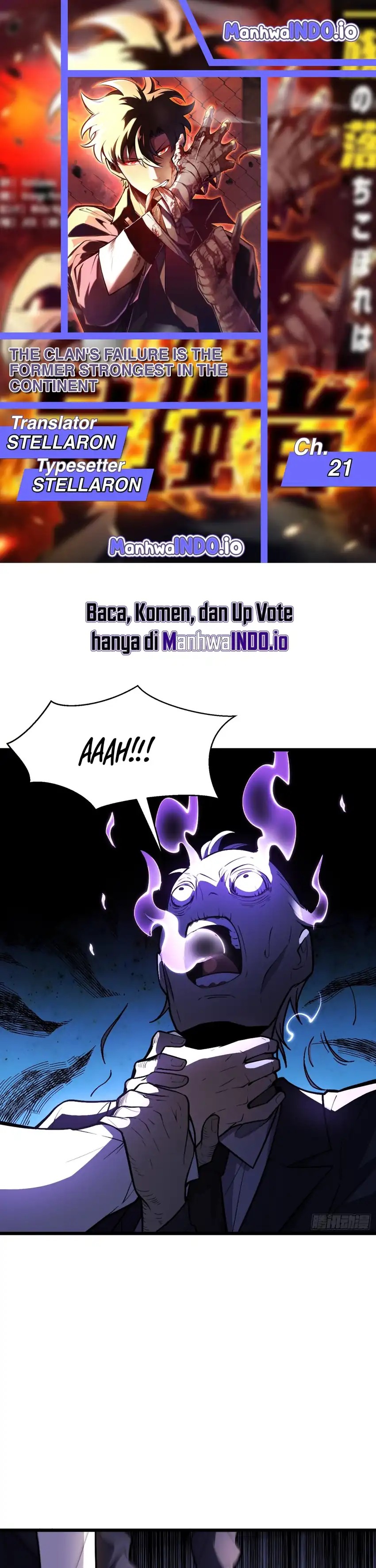 Halaman 1 dari The Clan’s Failure is the Former Strongest in the Continent Chapter 21
