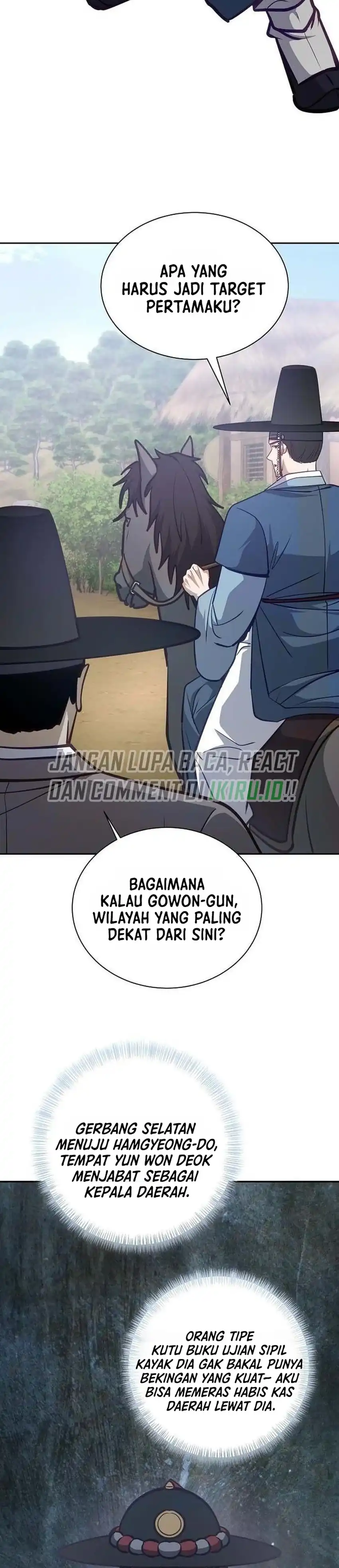 The Corrupt Official Hides the Status Window chapter 32 halaman 38