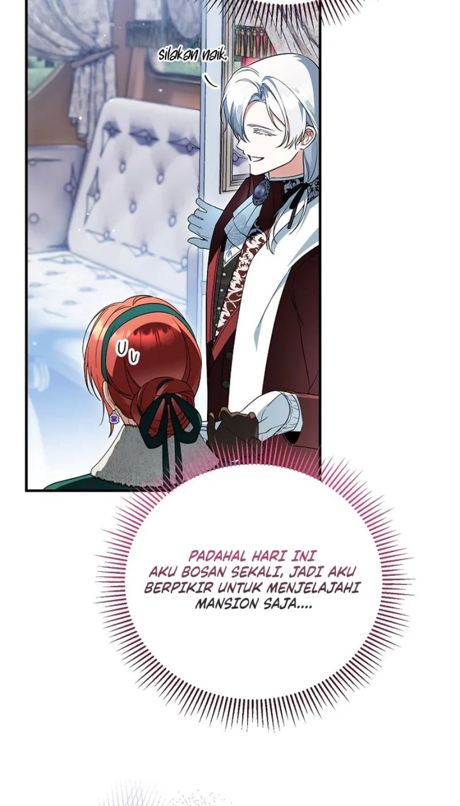 Halaman 50 dari The Eldest Daughter Walks on the Flower Path Chapter 38