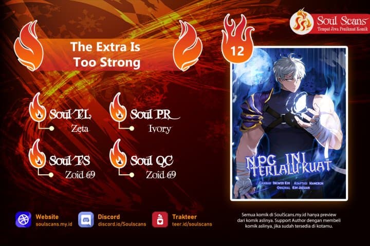 Halaman 1 dari The Extra Is Too Powerful Chapter 12