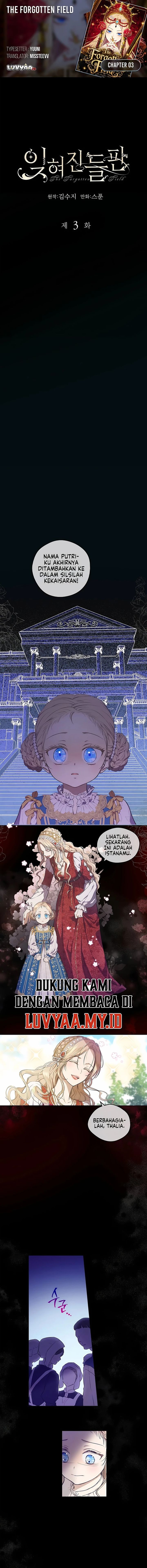 Halaman 1 dari The Forgotten Field Chapter 3