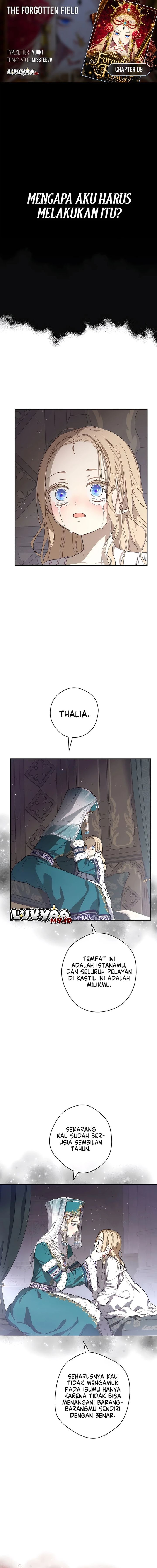 Halaman 1 dari The Forgotten Field Chapter 9