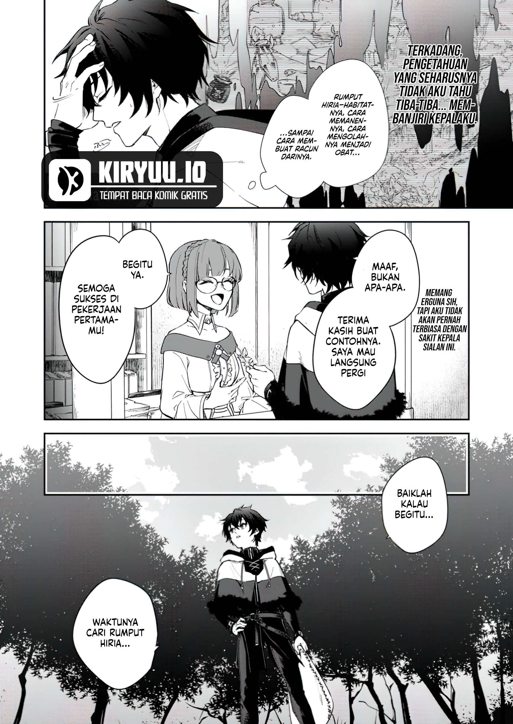 Halaman 6 dari The Former Strongest Hero Lives as a Side Character Chapter 3.1