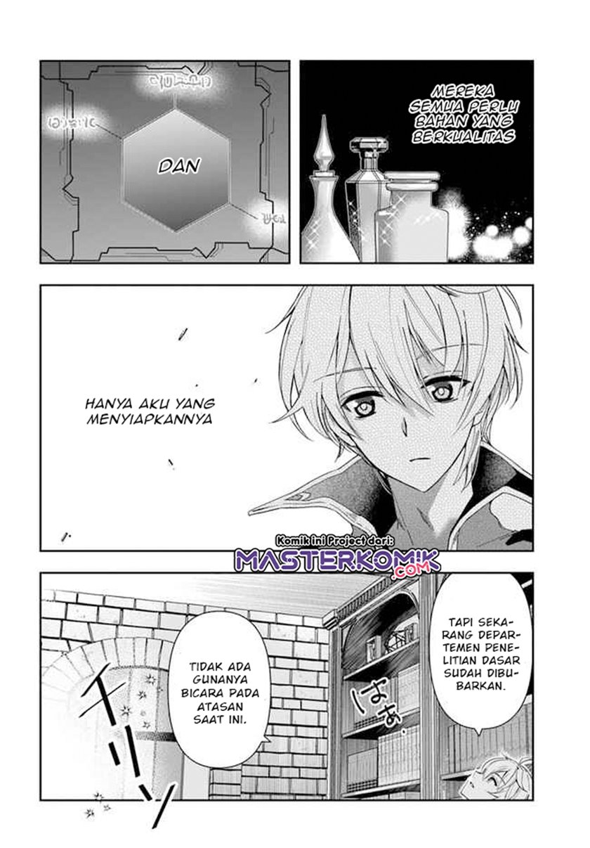Halaman 12 dari Henkyou no Renkinjutsushi: Imasara Yosan Zero no Shokuba ni Modoru Toka Mou Muri Chapter 1