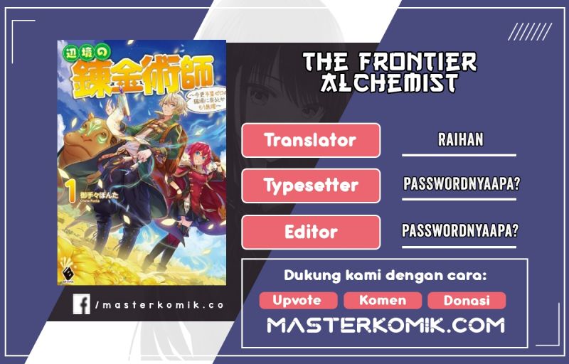 Halaman 1 dari Henkyou no Renkinjutsushi: Imasara Yosan Zero no Shokuba ni Modoru Toka Mou Muri Chapter 10.2