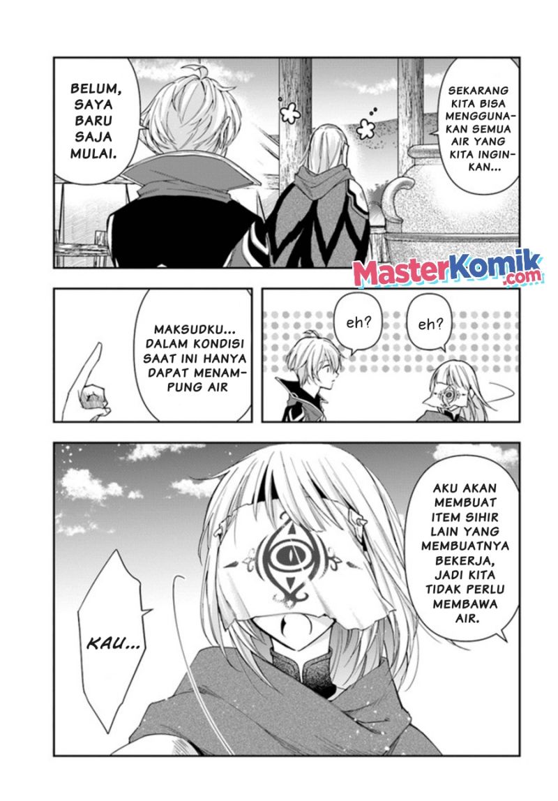 Halaman 6 dari Henkyou no Renkinjutsushi: Imasara Yosan Zero no Shokuba ni Modoru Toka Mou Muri Chapter 10.2