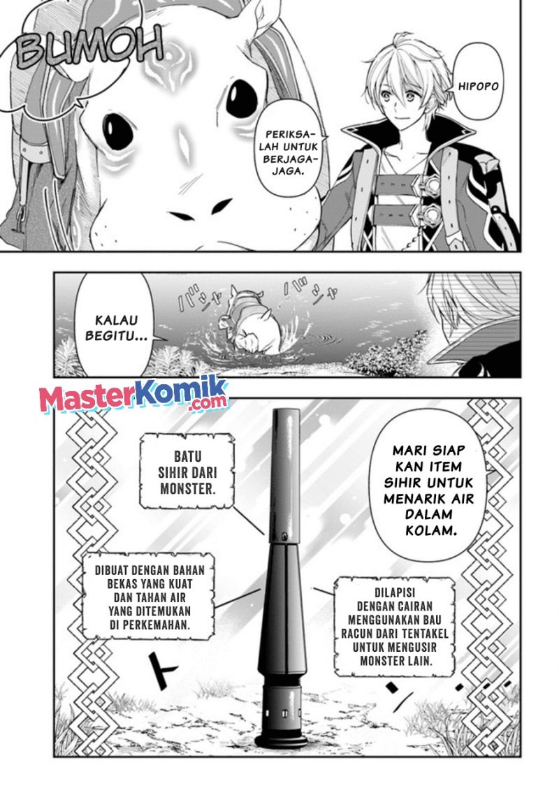 Halaman 8 dari Henkyou no Renkinjutsushi: Imasara Yosan Zero no Shokuba ni Modoru Toka Mou Muri Chapter 10.2