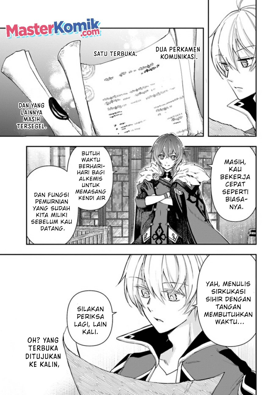 Halaman 7 dari Henkyou no Renkinjutsushi: Imasara Yosan Zero no Shokuba ni Modoru Toka Mou Muri Chapter 11.1