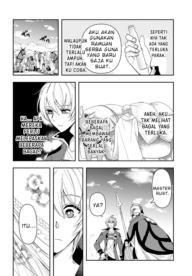 Halaman 12 dari Henkyou no Renkinjutsushi: Imasara Yosan Zero no Shokuba ni Modoru Toka Mou Muri Chapter 11.2